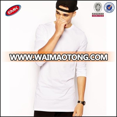 o neck long sleeves 100 cotton white t shirt tall t shirts for men